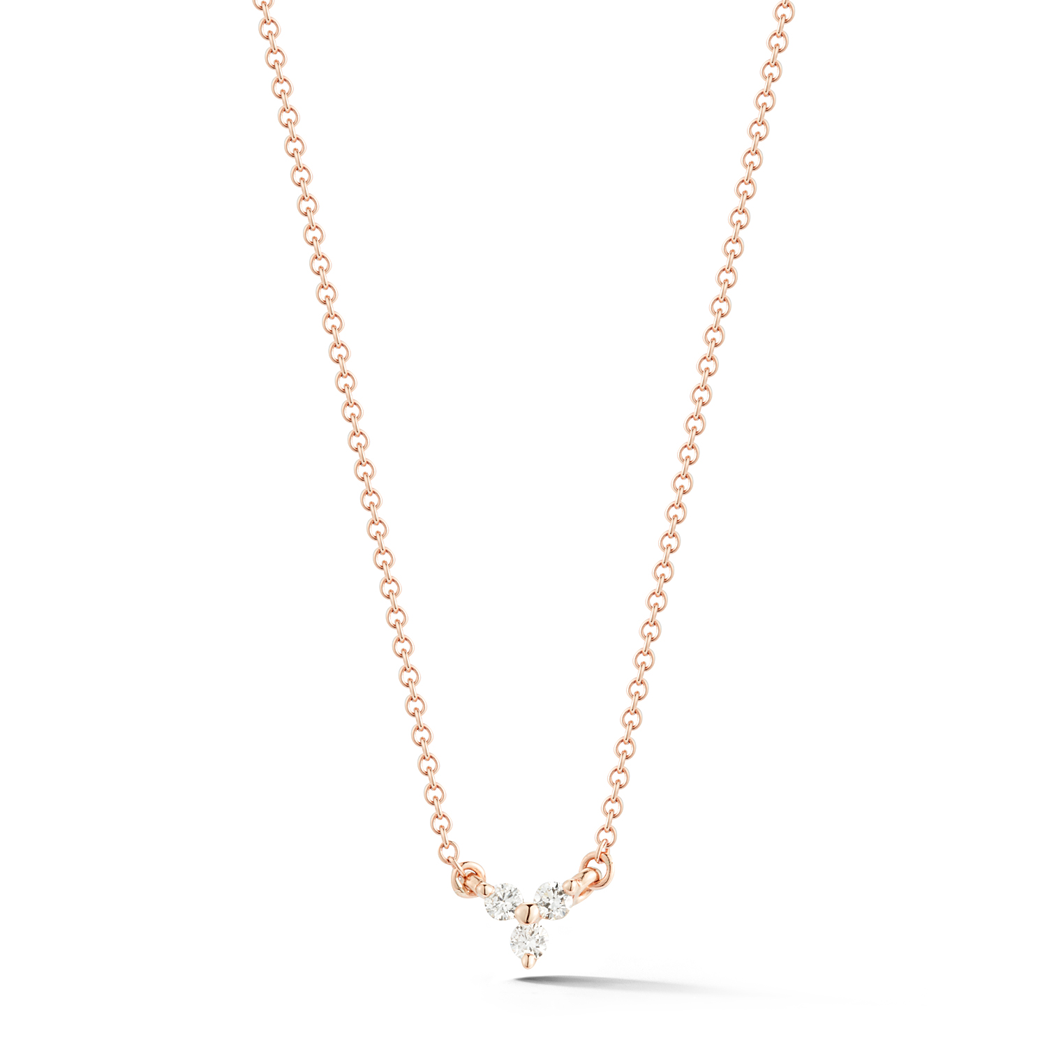 Diamond Fleur Necklace - Barbela Design